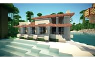 A functional beach house for a modern beach world. (Image via Pinterest)
